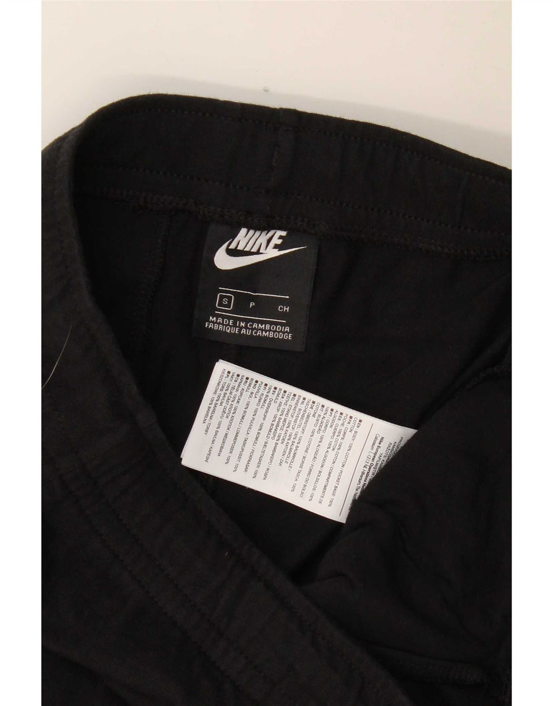 Nike Mens Sport Shorts Small Black Cotton