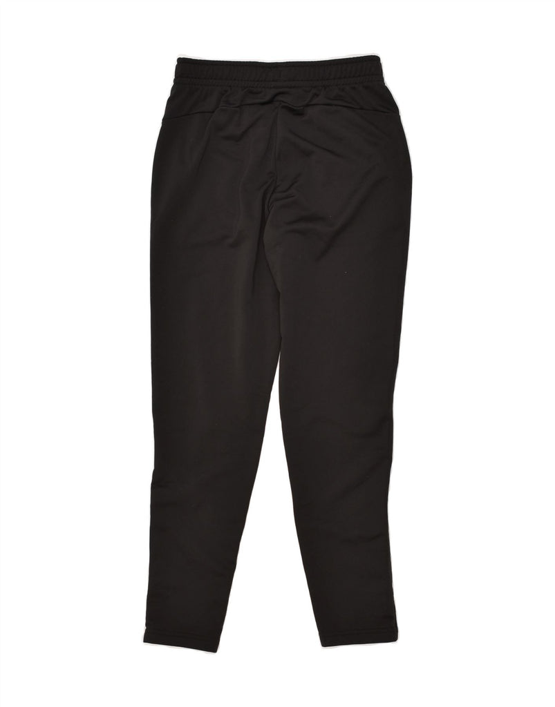 PUMA Boys Tracksuit Trousers 11-12 Years Black Polyester Vintage Puma and Second-Hand Puma from Messina Hembry 