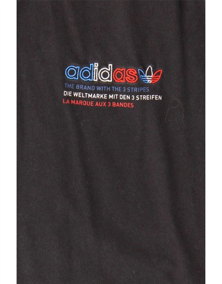 Adidas Mens T-Shirt Top XL Black
