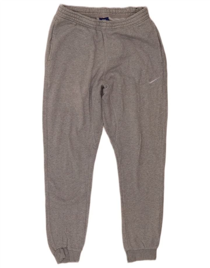 Nike Mens Tracksuit Trousers Joggers Medium Grey Flecked Cotton