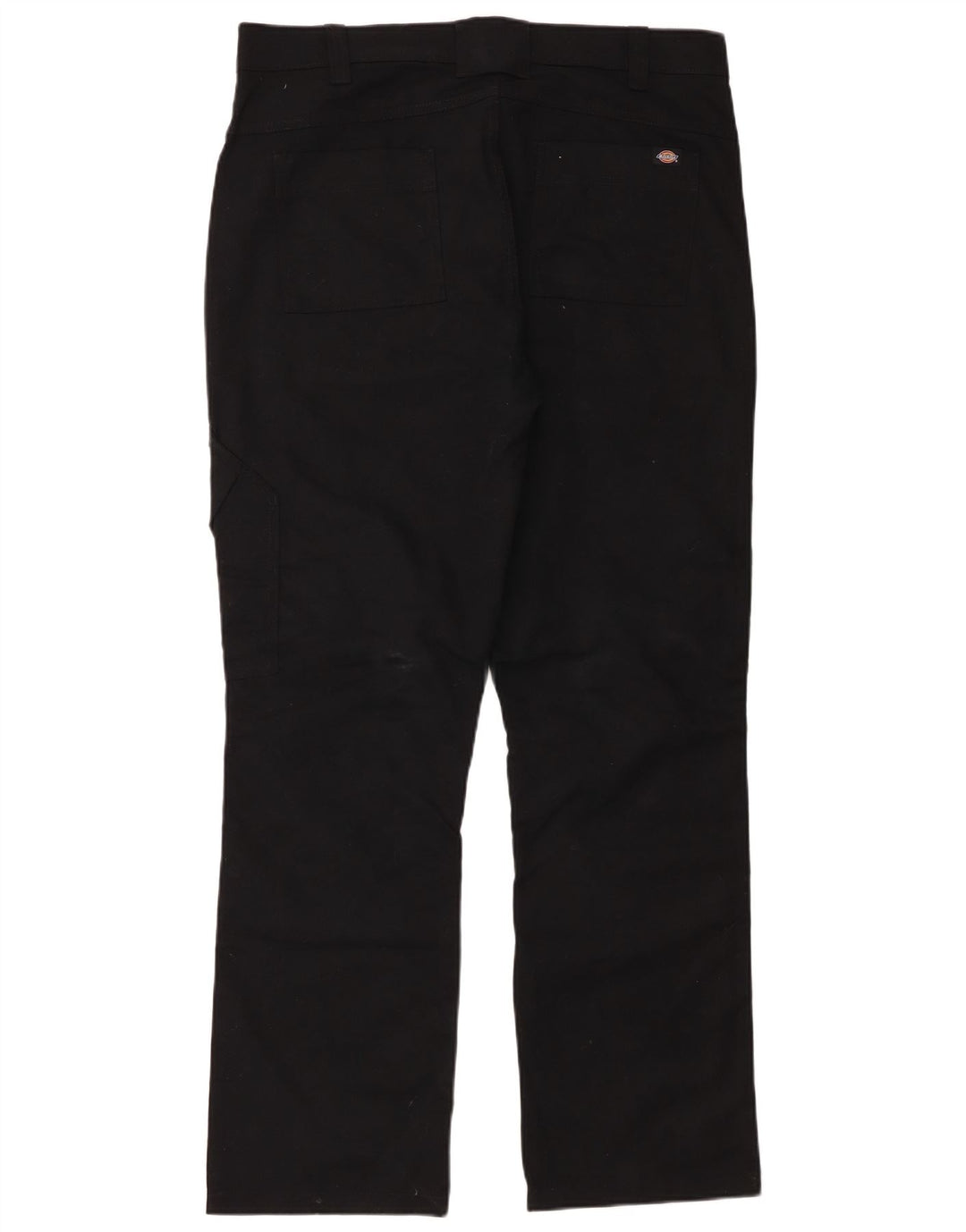 Dickies Mens Straight Cargo Trousers W36 L32 Black Polyester
