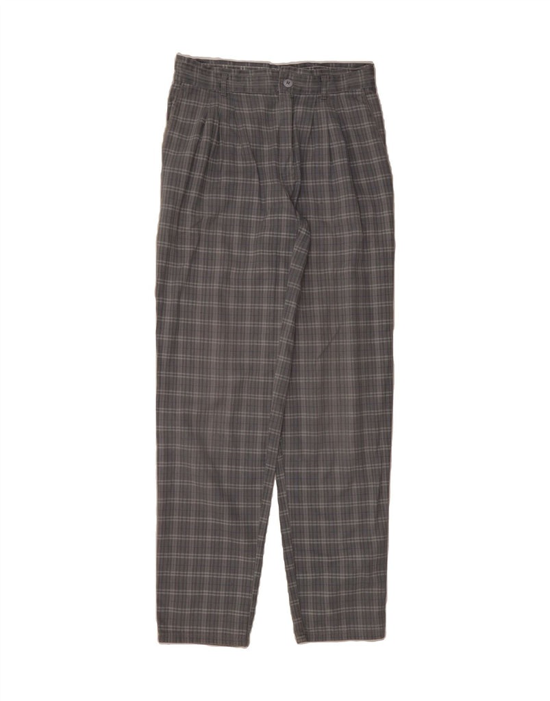 MAC Mens Tapered Chino Trousers W32 L34 Grey Check Vintage Mac and Second-Hand Mac from Messina Hembry 