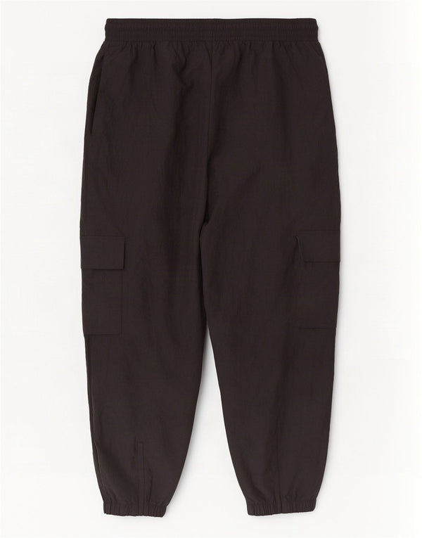 Adidas Womens Cargo Tracksuit Trousers Joggers UK 24/26 2XL Black