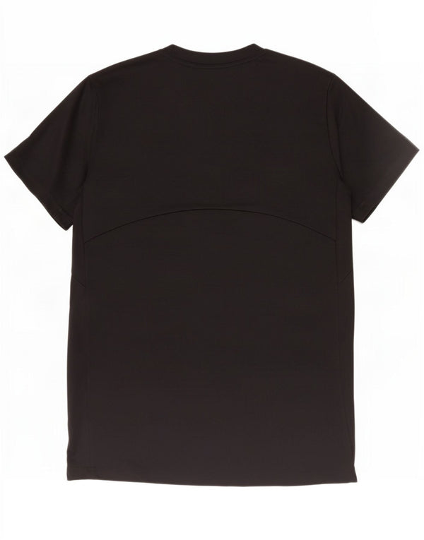 Adidas Womens Graphic T-Shirt Top UK 12/14 Medium Black Polyester