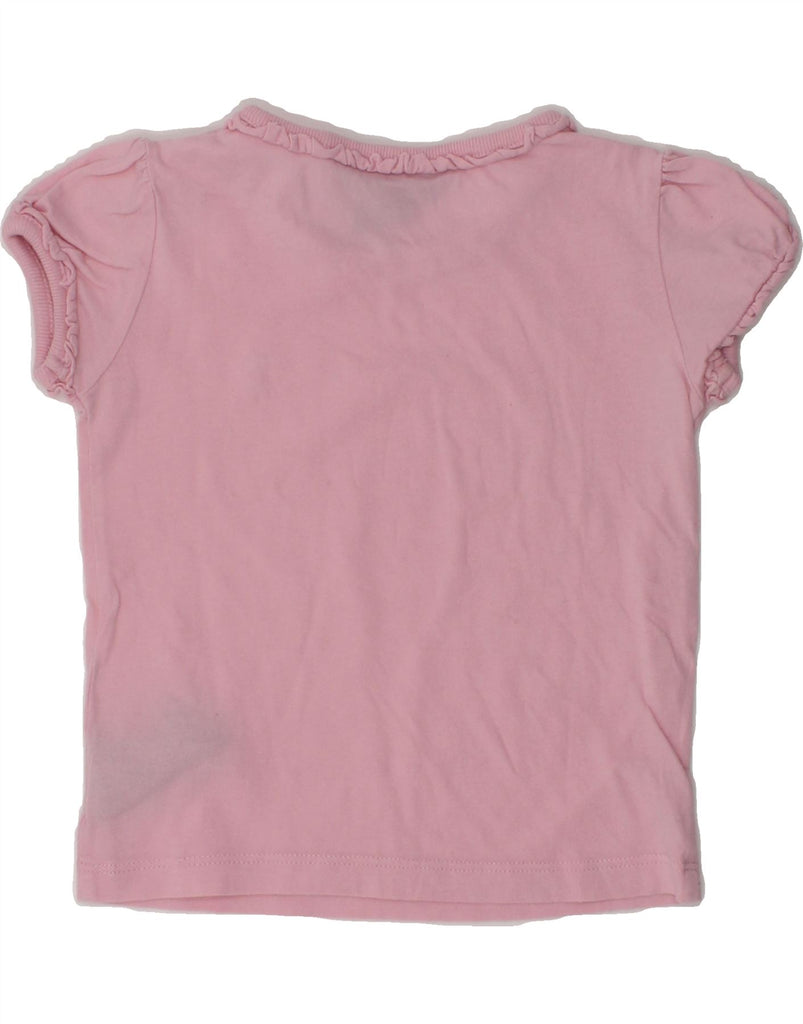 RALPH LAUREN Baby Girls T-Shirt Top 12-18 Months Pink Cotton | Vintage Ralph Lauren | Thrift | Second-Hand Ralph Lauren | Used Clothing | Messina Hembry 