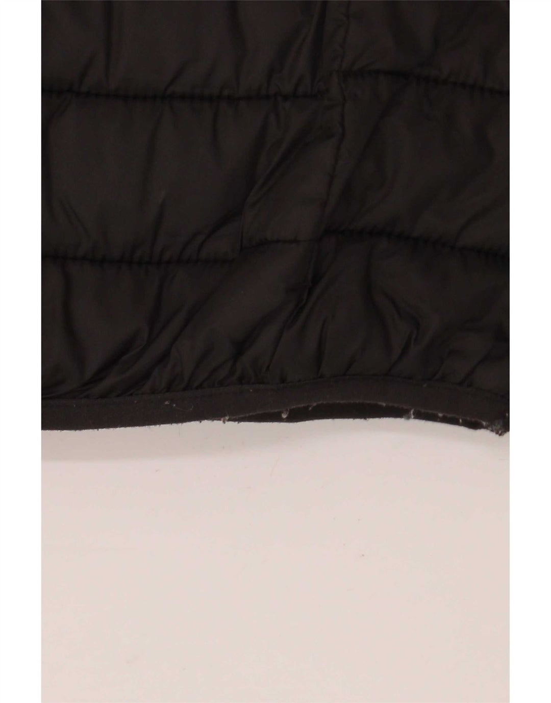 Kappa Womens Hooded Padded Jacket UK 16 Large Black Polyamide