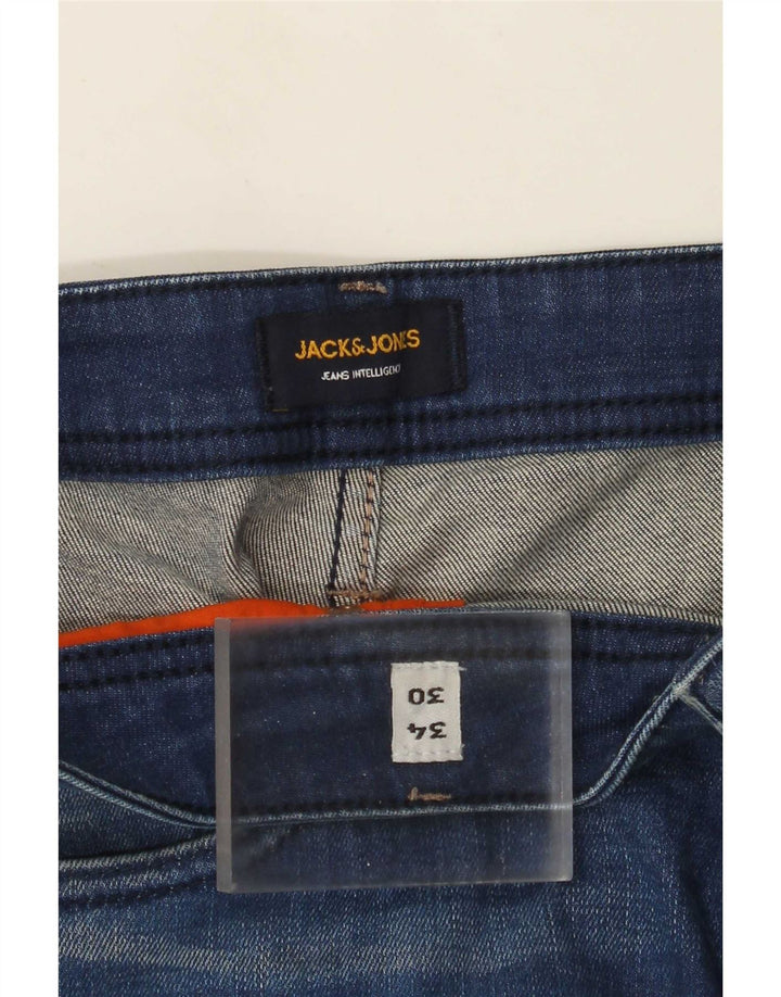 Jack & Jones Mens Slim Jeans W34 L30 Blue