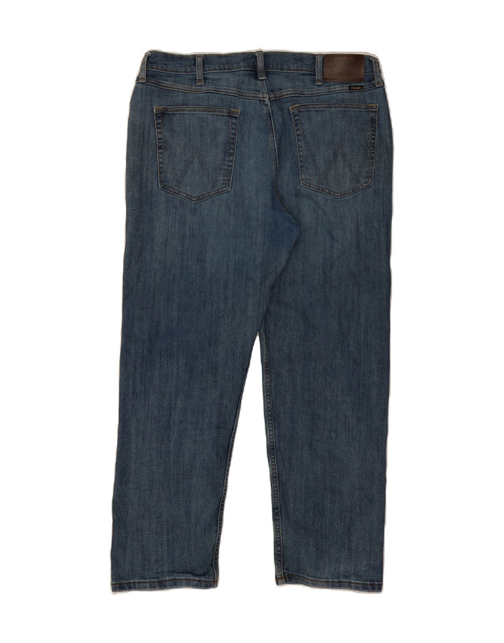 WRANGLER Mens Straight Jeans W36 L30 Blue Cotton Vintage Wrangler and Second-Hand Wrangler from Messina Hembry 
