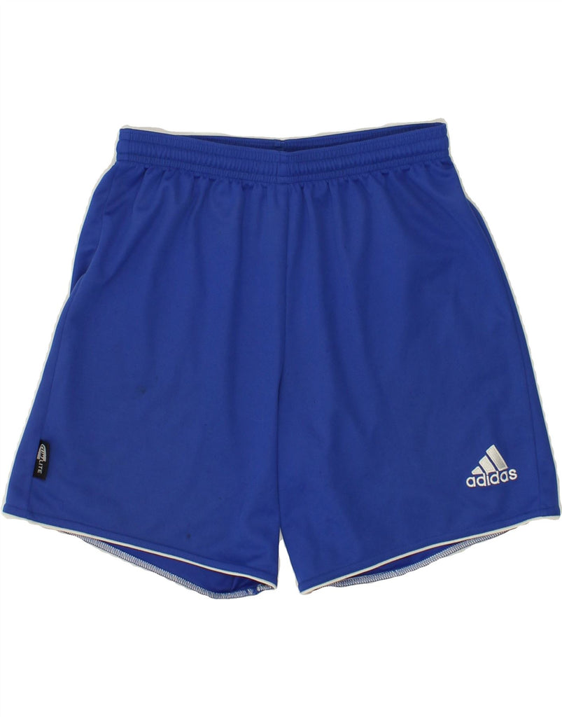 ADIDAS Mens Climalite Sport Shorts XS Navy Blue Polyester | Vintage Adidas | Thrift | Second-Hand Adidas | Used Clothing | Messina Hembry 