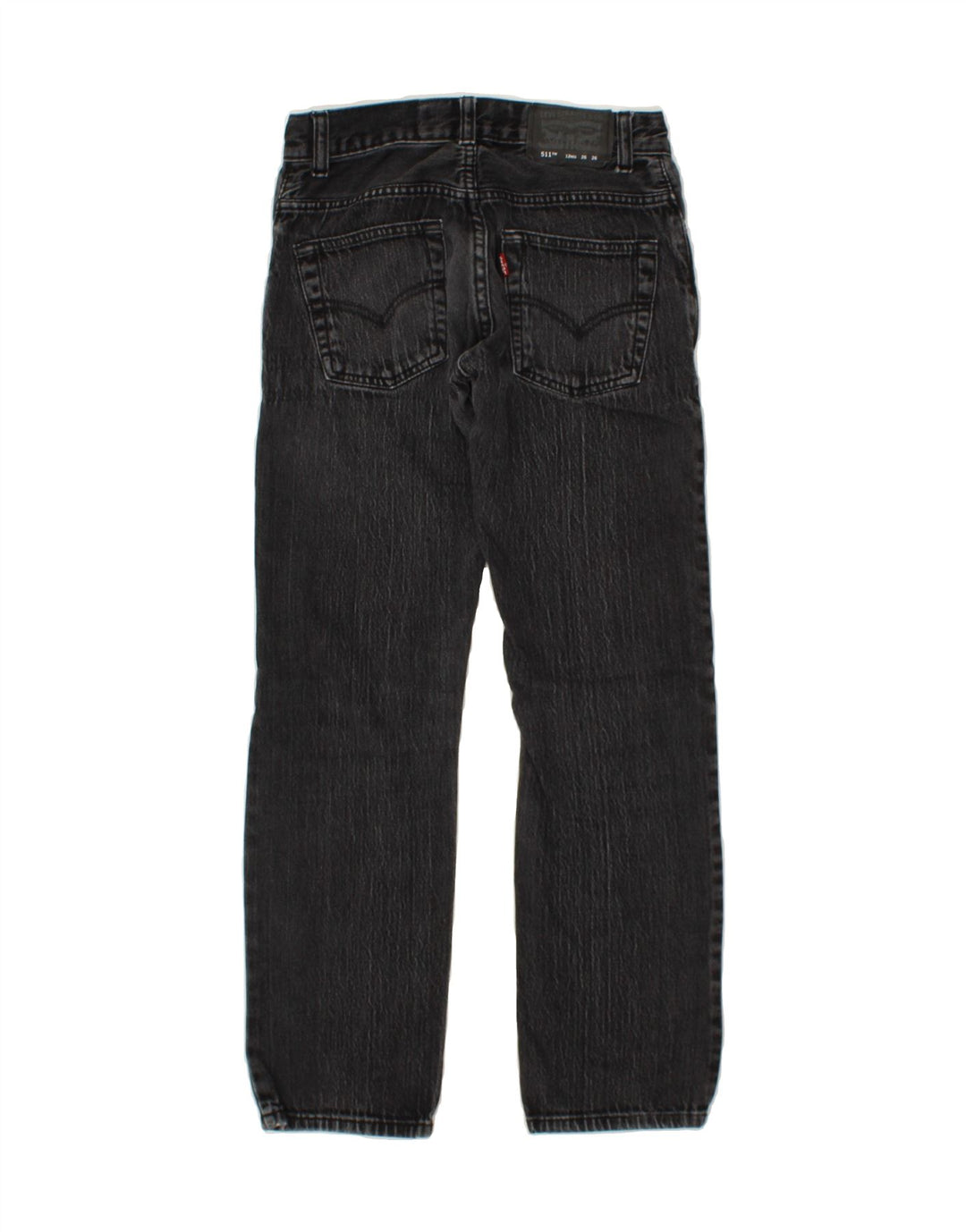 LEVI'S Boys 511 Slim Jeans 11-12 Years W26 L26  Grey Cotton Vintage Levi's and Second-Hand Levi's from Messina Hembry 