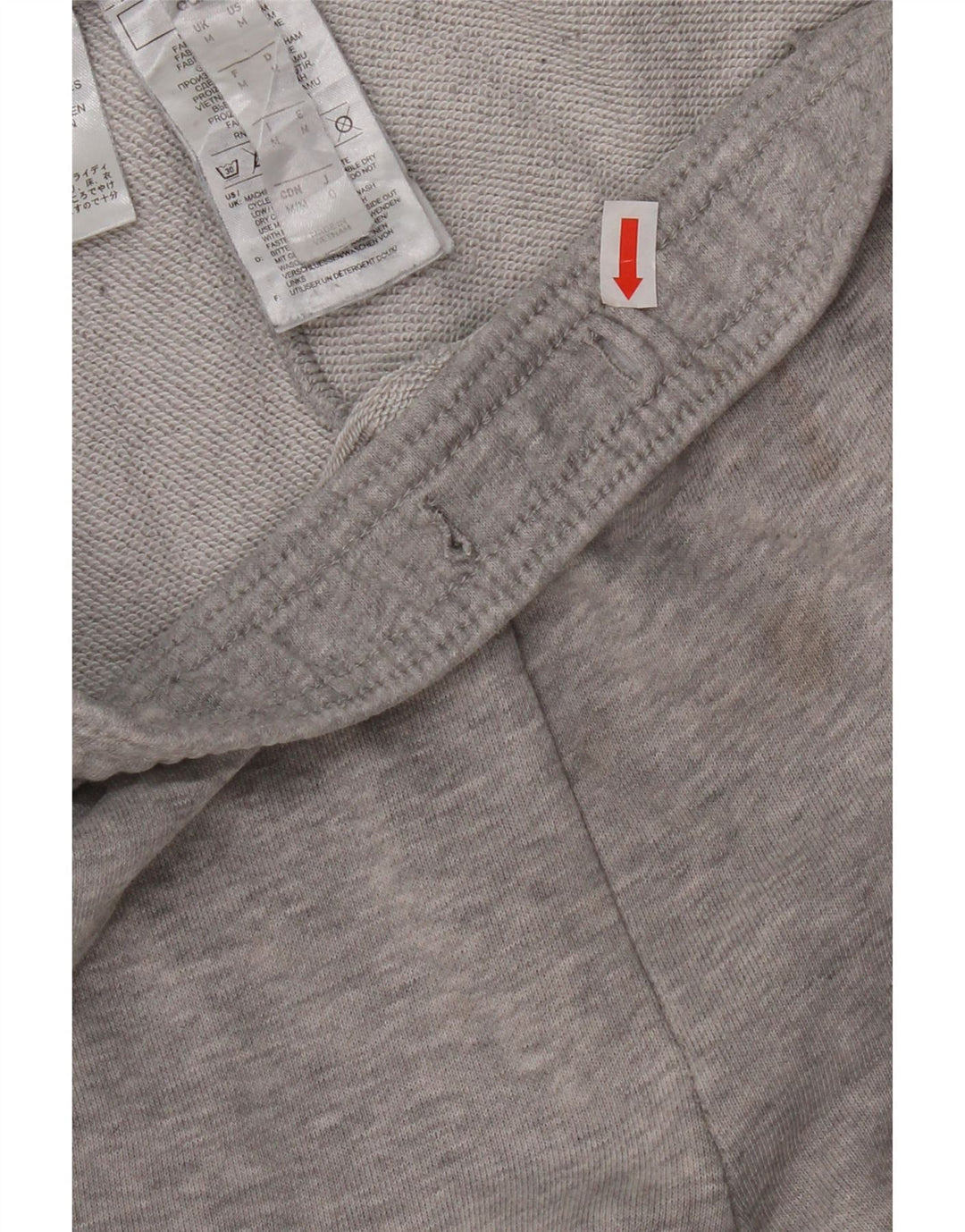 Adidas Mens Tracksuit Trousers Medium Grey Cotton