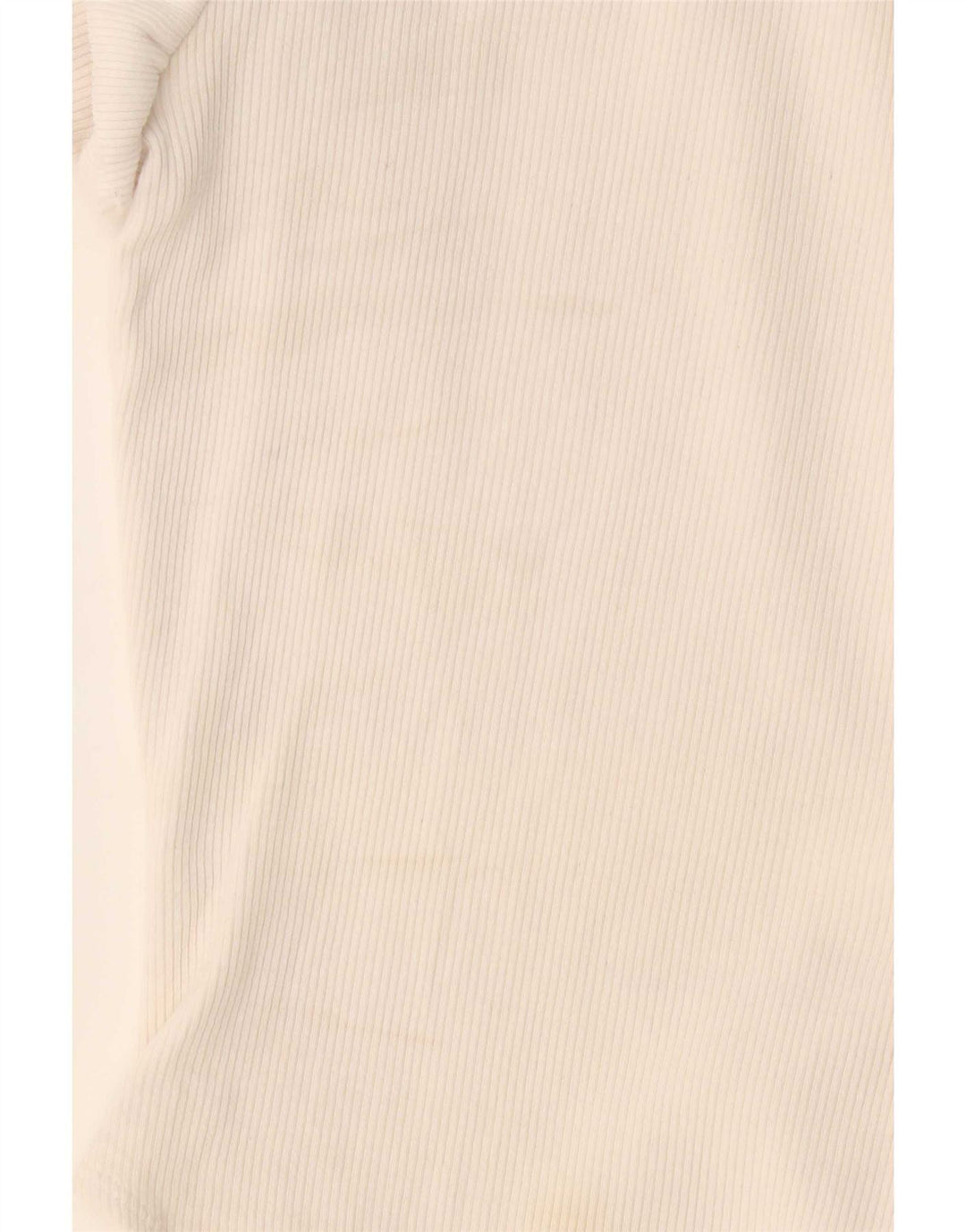 Zara Womens Bodysuit UK 12 Medium Off White Cotton