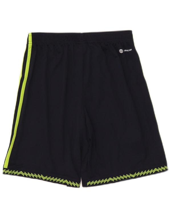 Adidas Boys Manchester United Sport Shorts 13-14 Years  Black Polyester