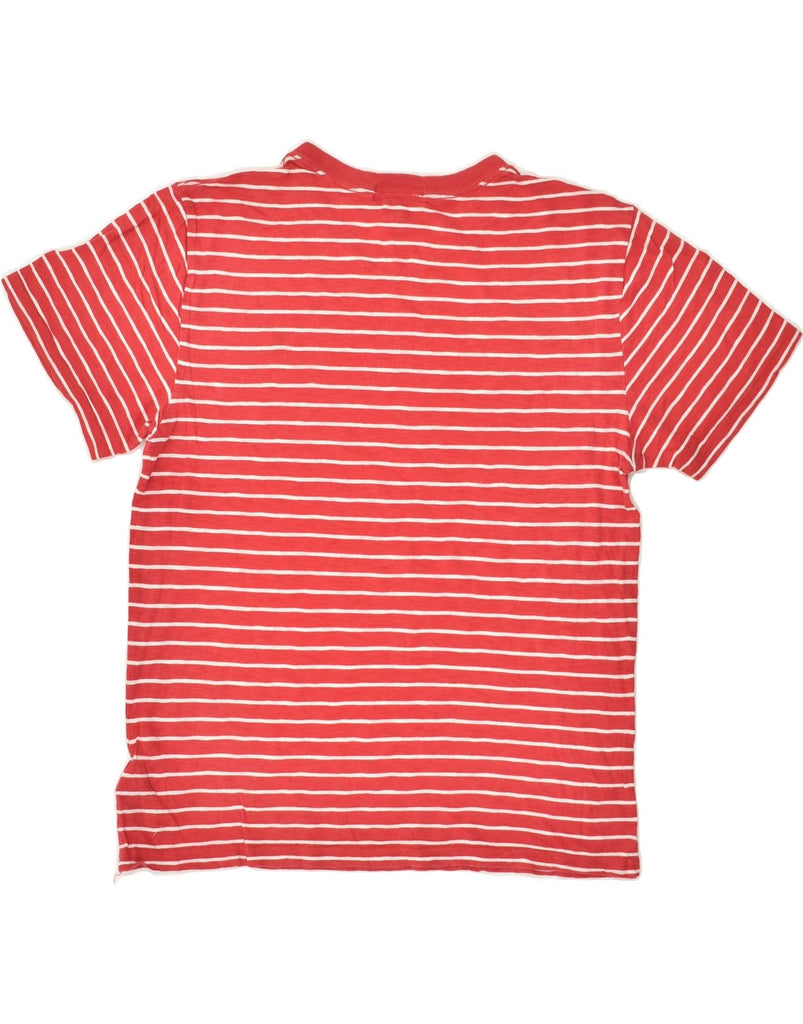 POLO RALPH LAUREN Boys T-Shirt Top 14-15 Years Large  Red Striped Cotton | Vintage Polo Ralph Lauren | Thrift | Second-Hand Polo Ralph Lauren | Used Clothing | Messina Hembry 