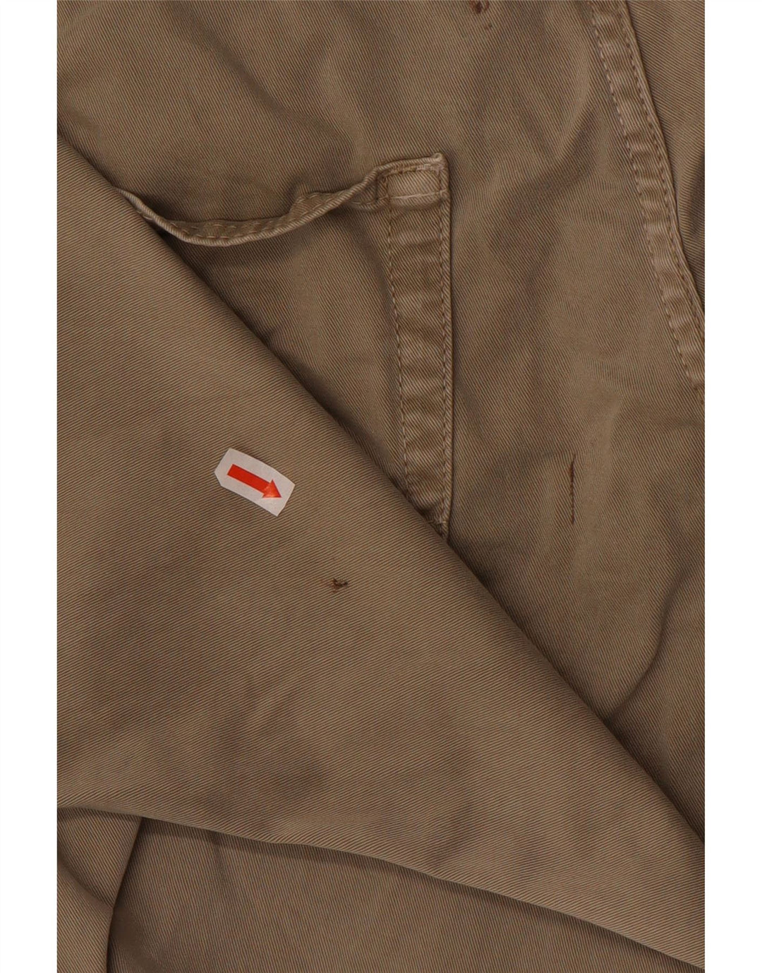 Marlboro Classics Mens Straight Chino Trousers W34 L29 Beige
