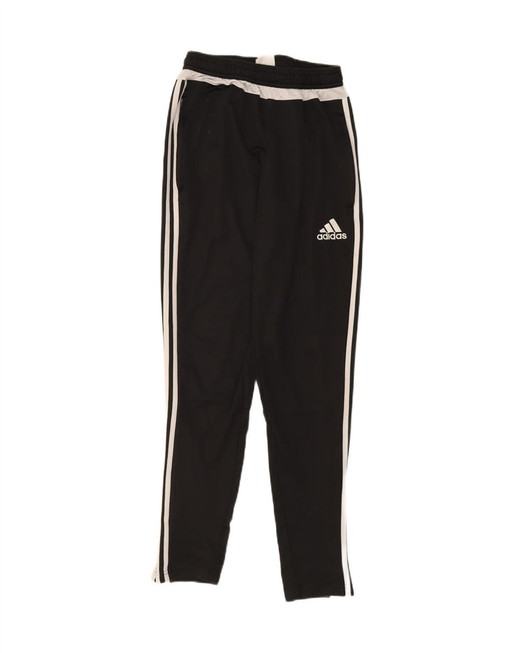 ADIDAS Womens Climacool Tracksuit Trousers UK 10 Small  Black Colourblock