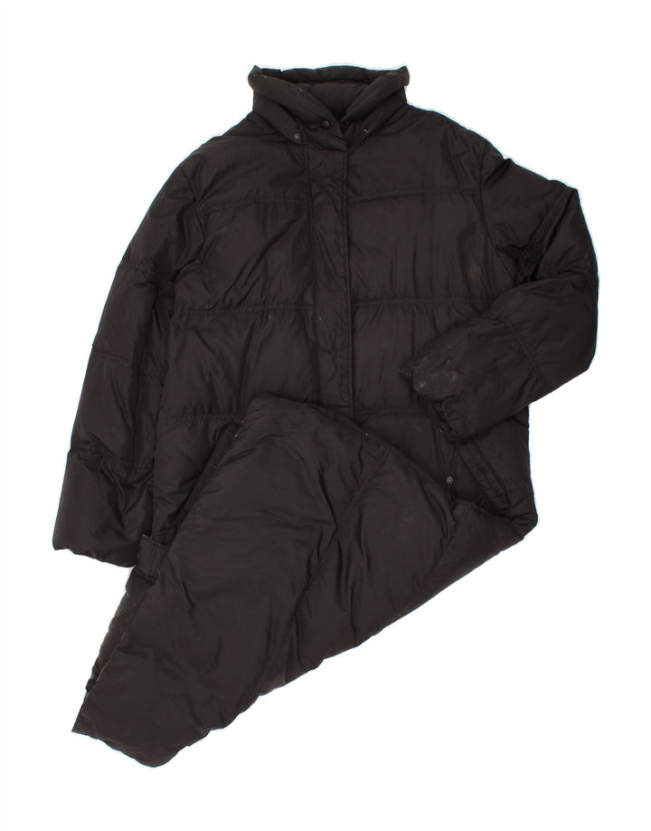 FILA Womens Padded Coat IT 46 Large Black Polyamide Vintage Fila and Second-Hand Fila from Messina Hembry 