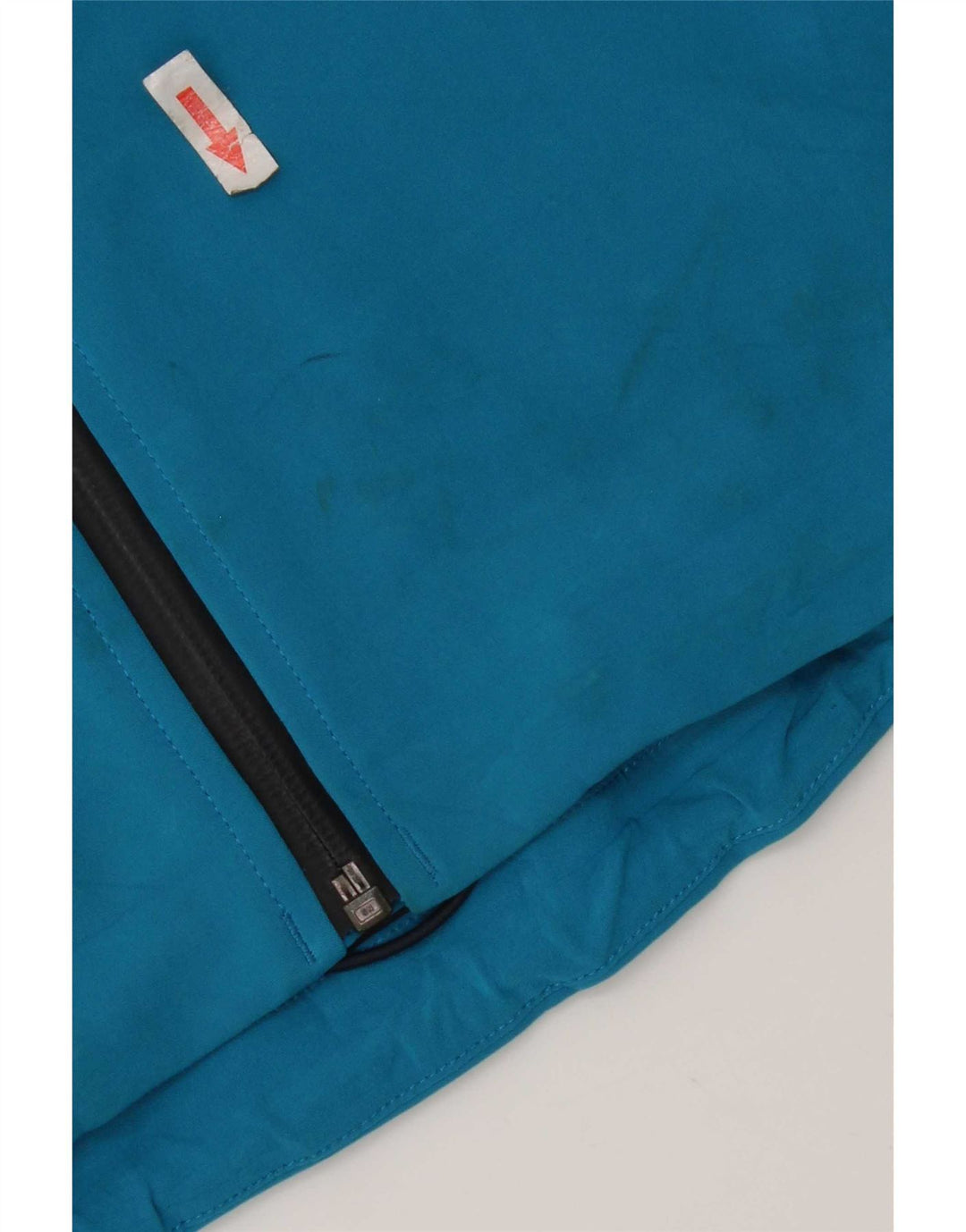 The North Face Mens Hooded Rain Jacket UK 40 Large Blue
