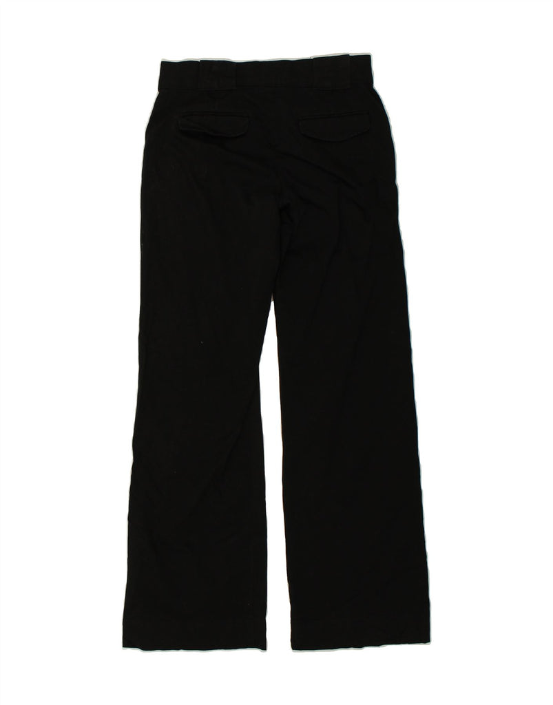 LEE Womens Wide Leg Chino Trousers W29 L31 Black | Vintage Lee | Thrift | Second-Hand Lee | Used Clothing | Messina Hembry 