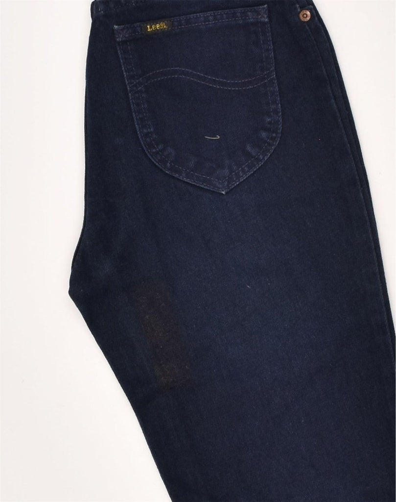 LEE Womens Tapered Jeans W27 L29 Navy Blue Cotton | Vintage Lee | Thrift | Second-Hand Lee | Used Clothing | Messina Hembry 