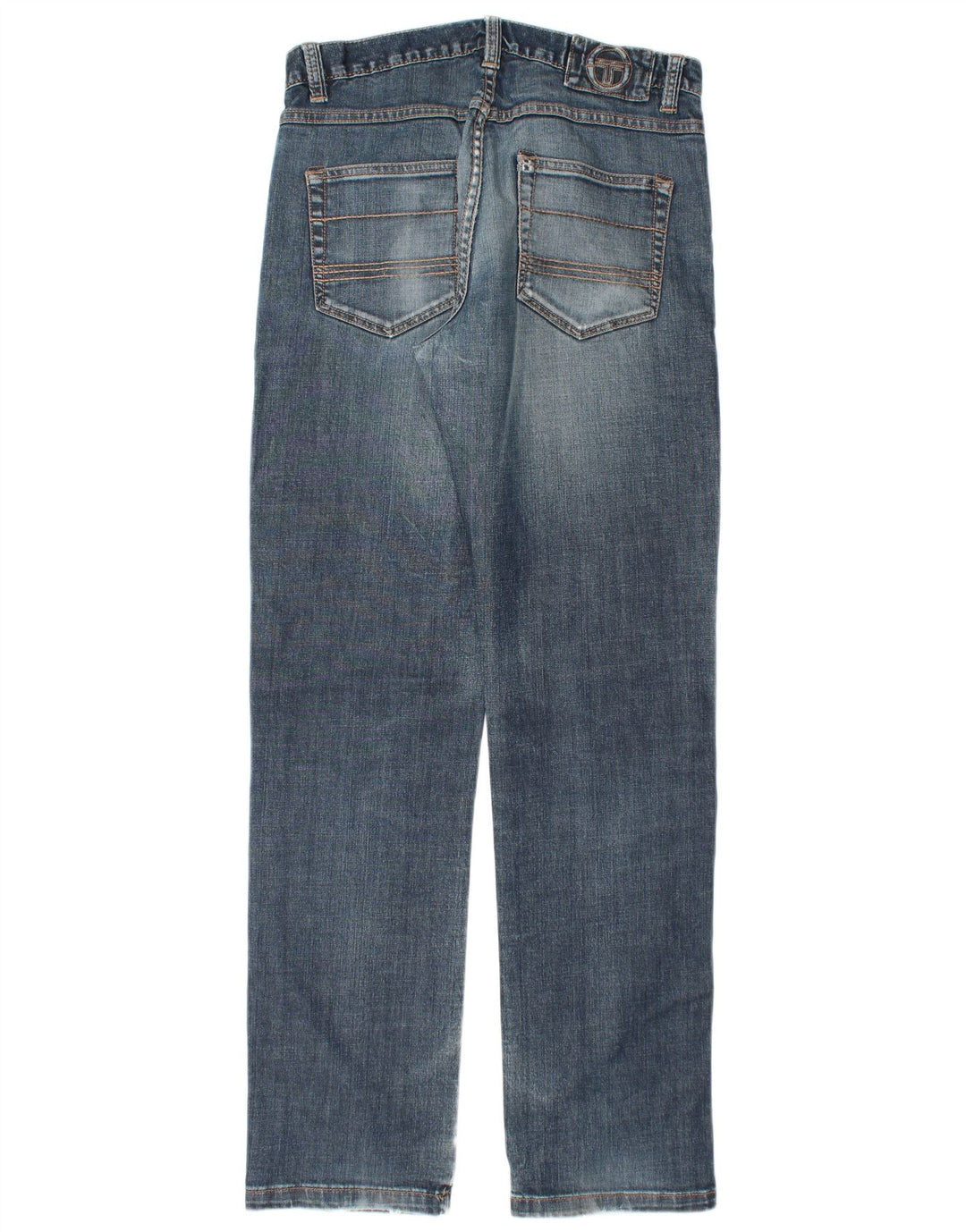 SERGIO TACCHINI Mens Straight Jeans W34 L34 Blue Cotton