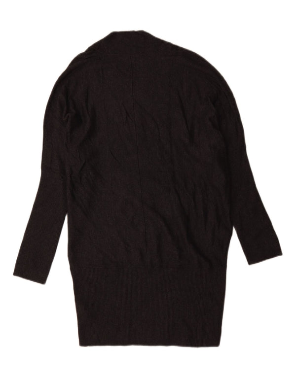 Phase Eight Womens Oversized Jumper Dress UK 14 Large  Grey Nylon