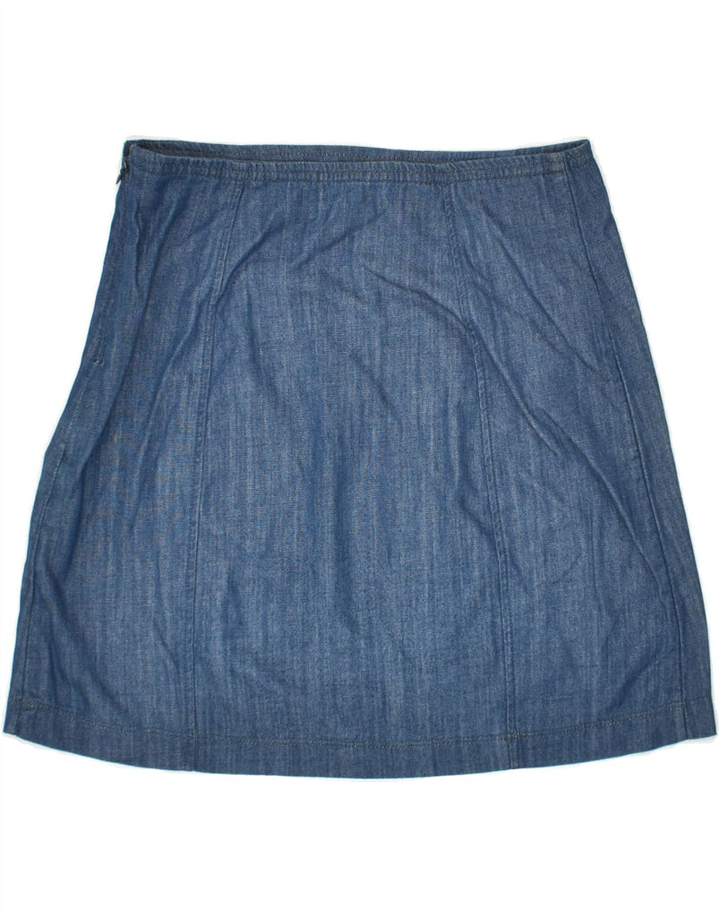 HOLLISTER Womens Denim Skirt US 0 XS W26 Blue Cotton | Vintage Hollister | Thrift | Second-Hand Hollister | Used Clothing | Messina Hembry 