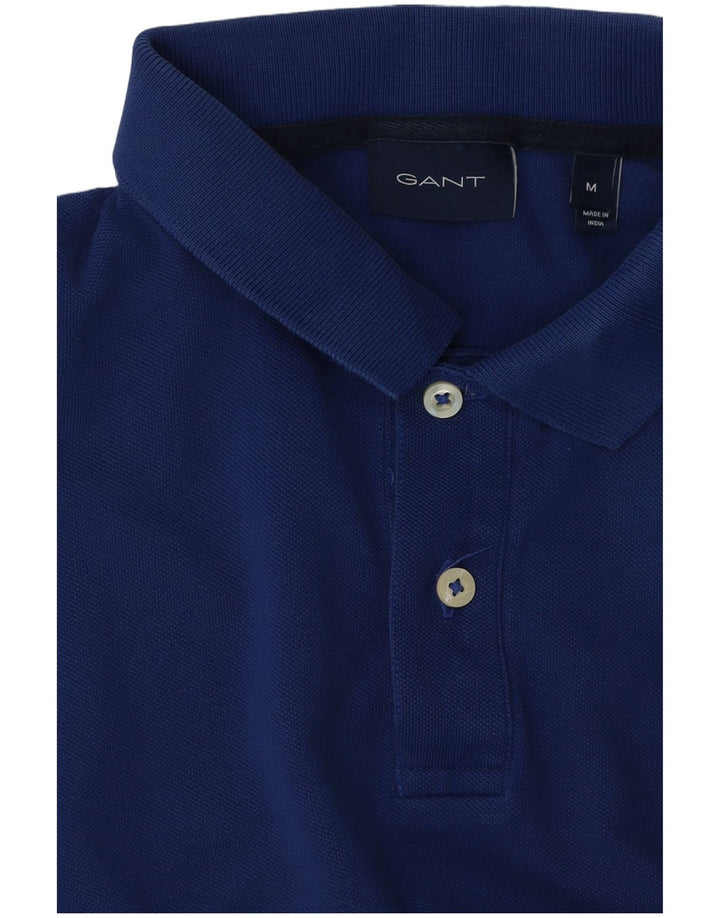 Gant Mens Polo Shirt Medium Blue