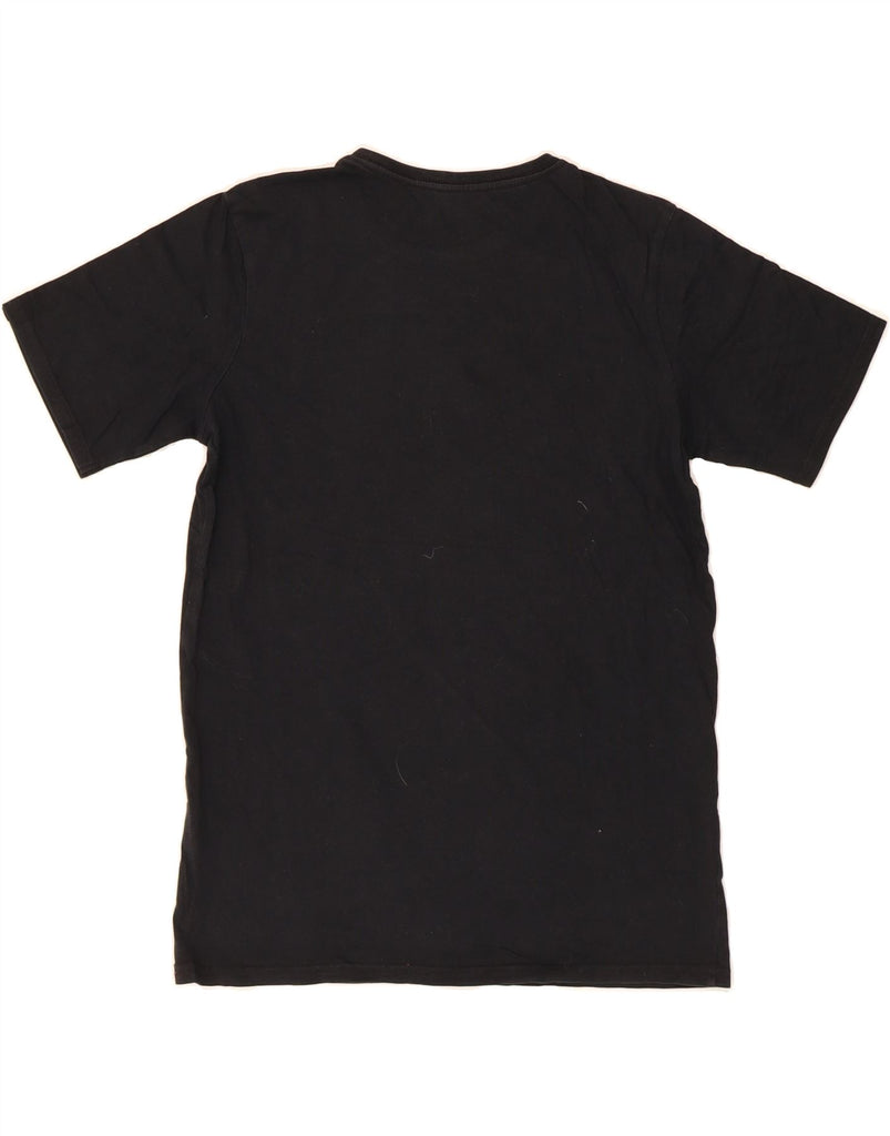 QUIKSILVER Womens Regular Fit Graphic T-Shirt Top UK 14 Medium  Black Vintage Quiksilver and Second-Hand Quiksilver from Messina Hembry 