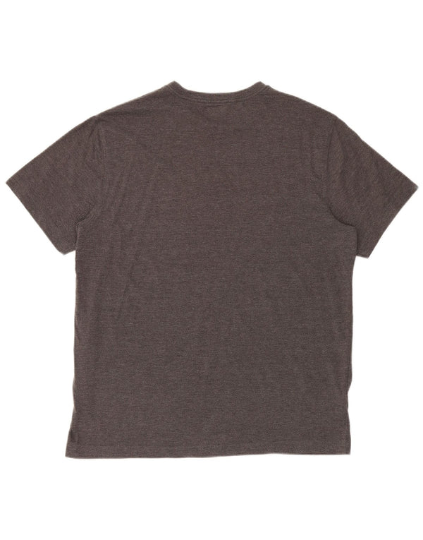Eddie Bauer Mens T-Shirt Top Large Grey Cotton
