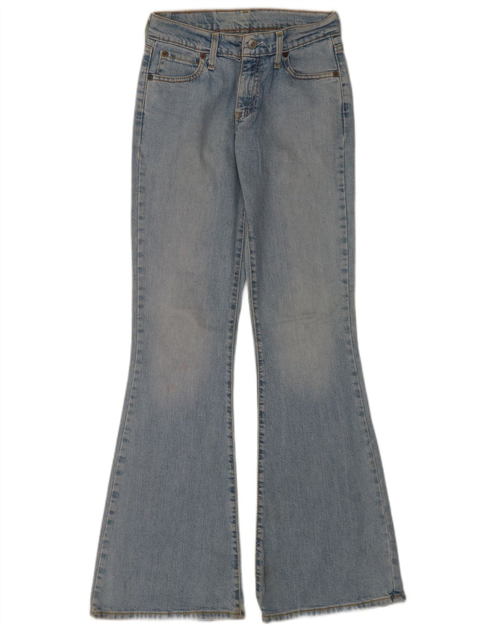 Levi's Womens 544 Flared Jeans W26 L34 Blue Cotton