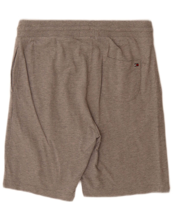 Tommy Hilfiger Mens Sport Shorts Medium  Grey Flecked Cotton