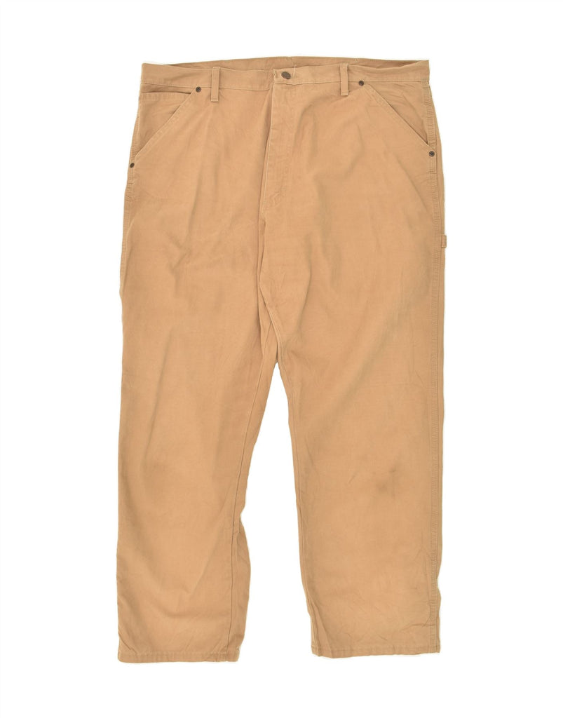 WRANGLER Mens Straight Cargo Trousers W40 L30 Beige Vintage Wrangler and Second-Hand Wrangler from Messina Hembry 