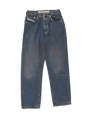DIESEL Mens Straight Jeans W28 L29 Blue Cotton | Vintage