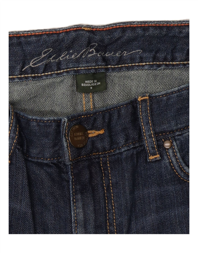 EDDIE BAUER Womens Denim Skirt US 8 Medium W32  Blue Cotton Vintage Eddie Bauer and Second-Hand Eddie Bauer from Messina Hembry 