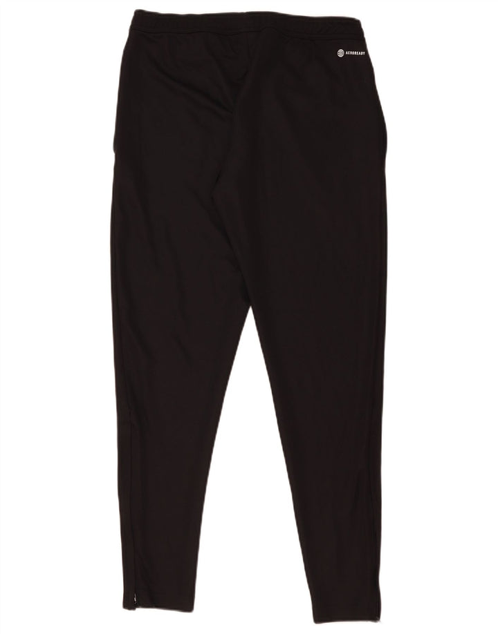 Adidas Mens Aeroready Tracksuit Trousers Medium  Black Polyester