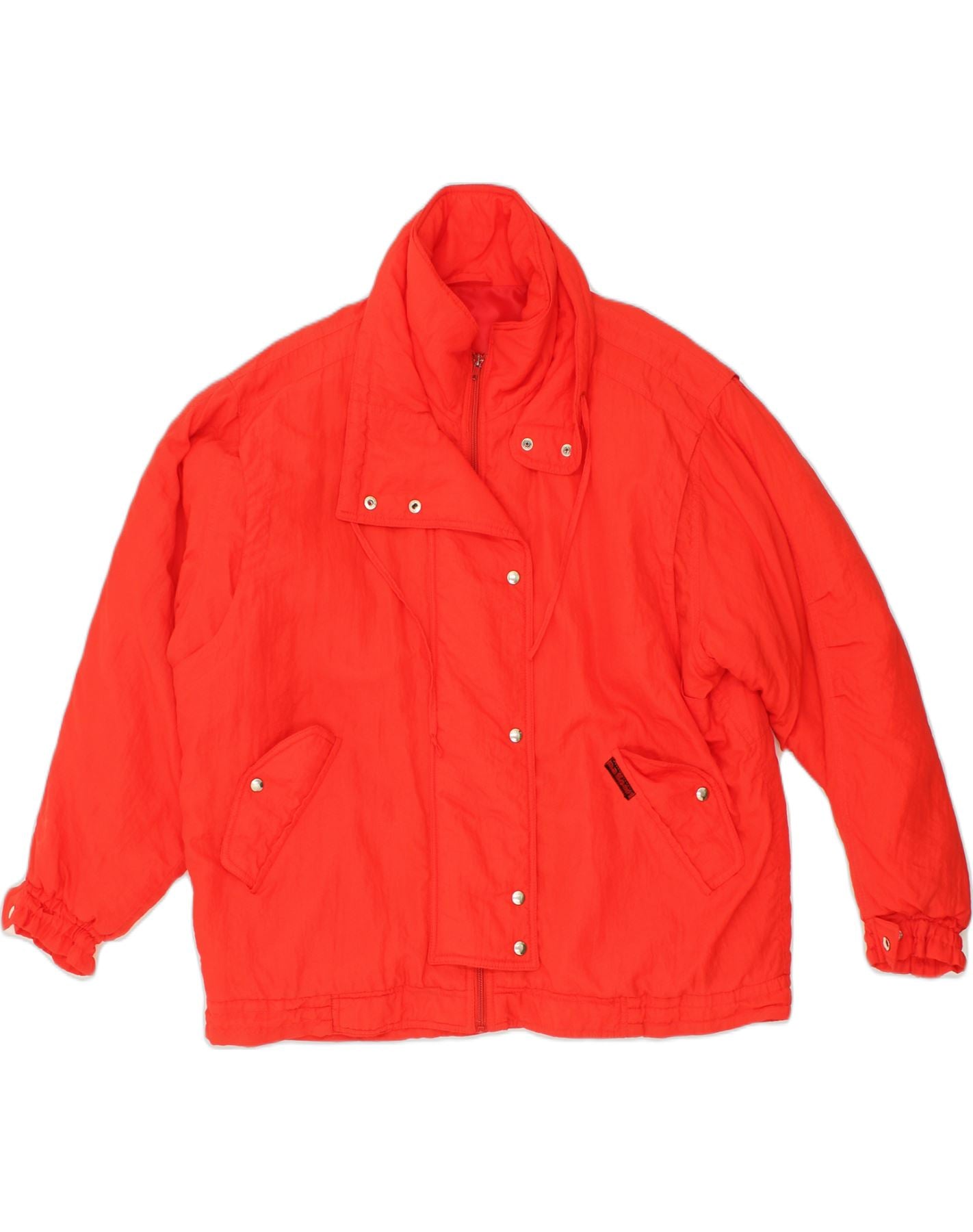 Oversized red sale windbreaker