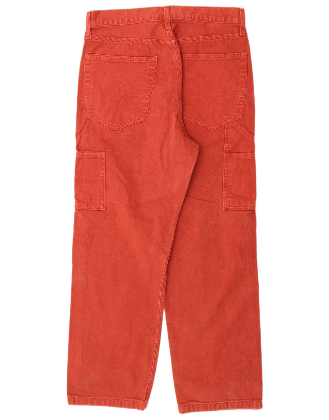 Levi's Mens Cargo Straight Jeans W30 L30 Red Cotton