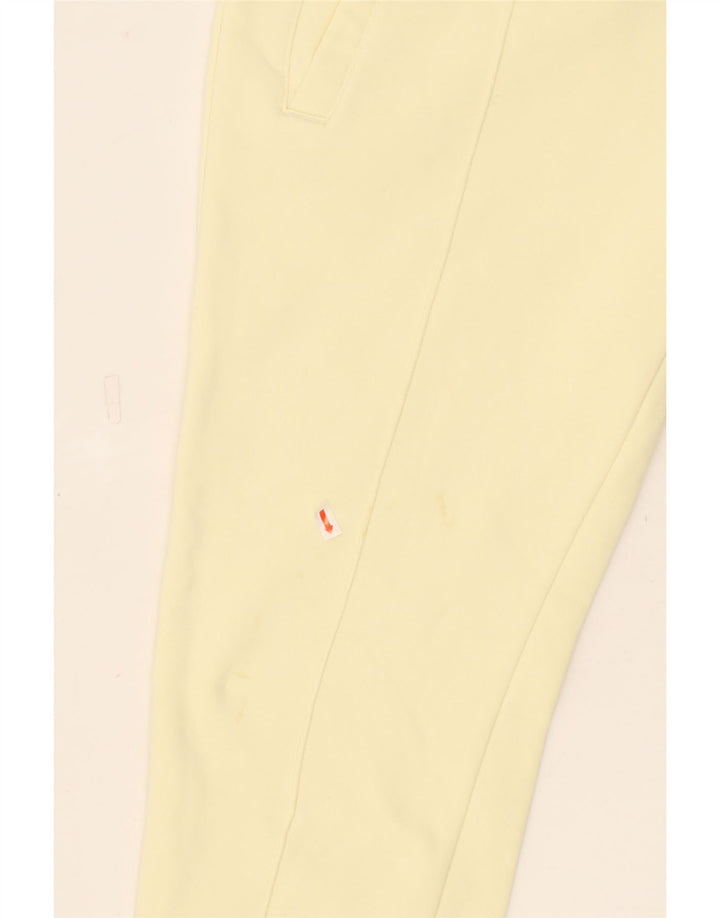 NIKE Womens Tracksuit Trousers UK 10 Small Yellow Cotton Vintage Nike and Second-Hand Nike from Messina Hembry 
