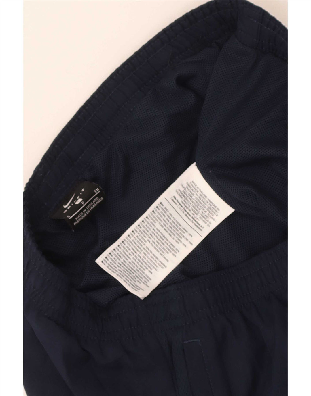 Nike Mens Dri Fit Tracksuit Trousers Joggers Small Navy Blue Polyester