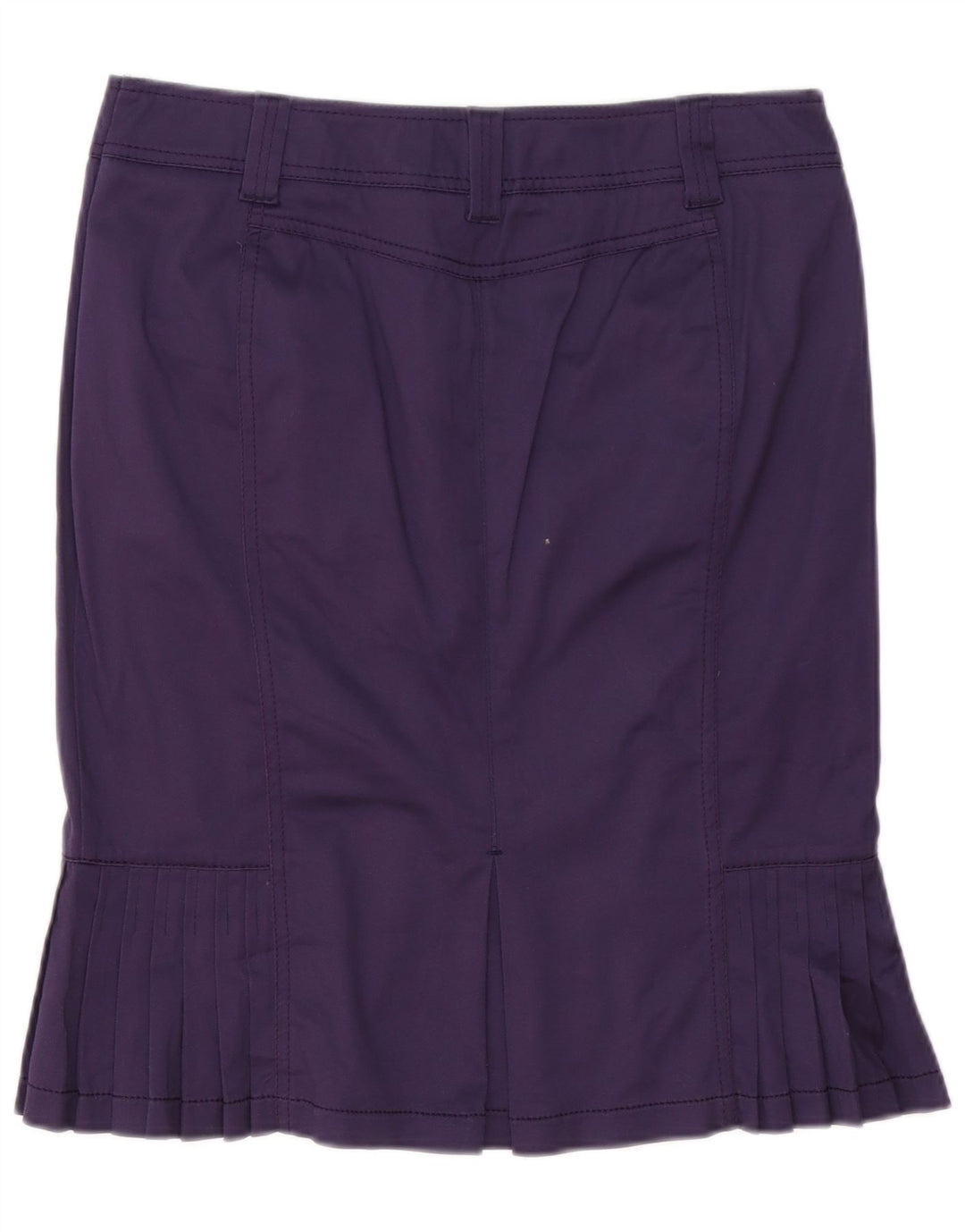 Byblos Womens 2 Button Piece Skirt Set US 12 Large W32 Purple Cotton