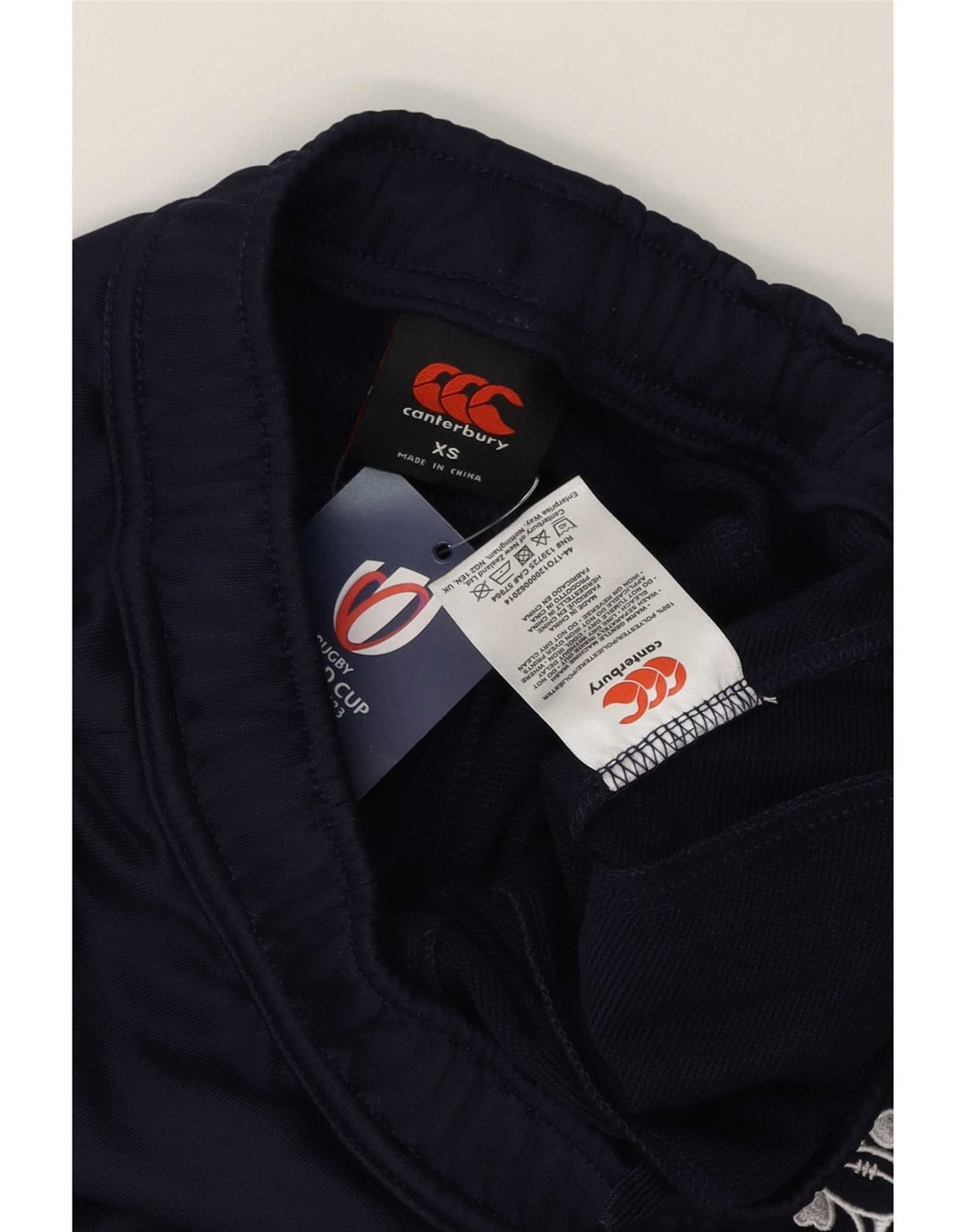 Canterbury Mens IRFU Tracksuit Trousers XS Navy Blue Polyester