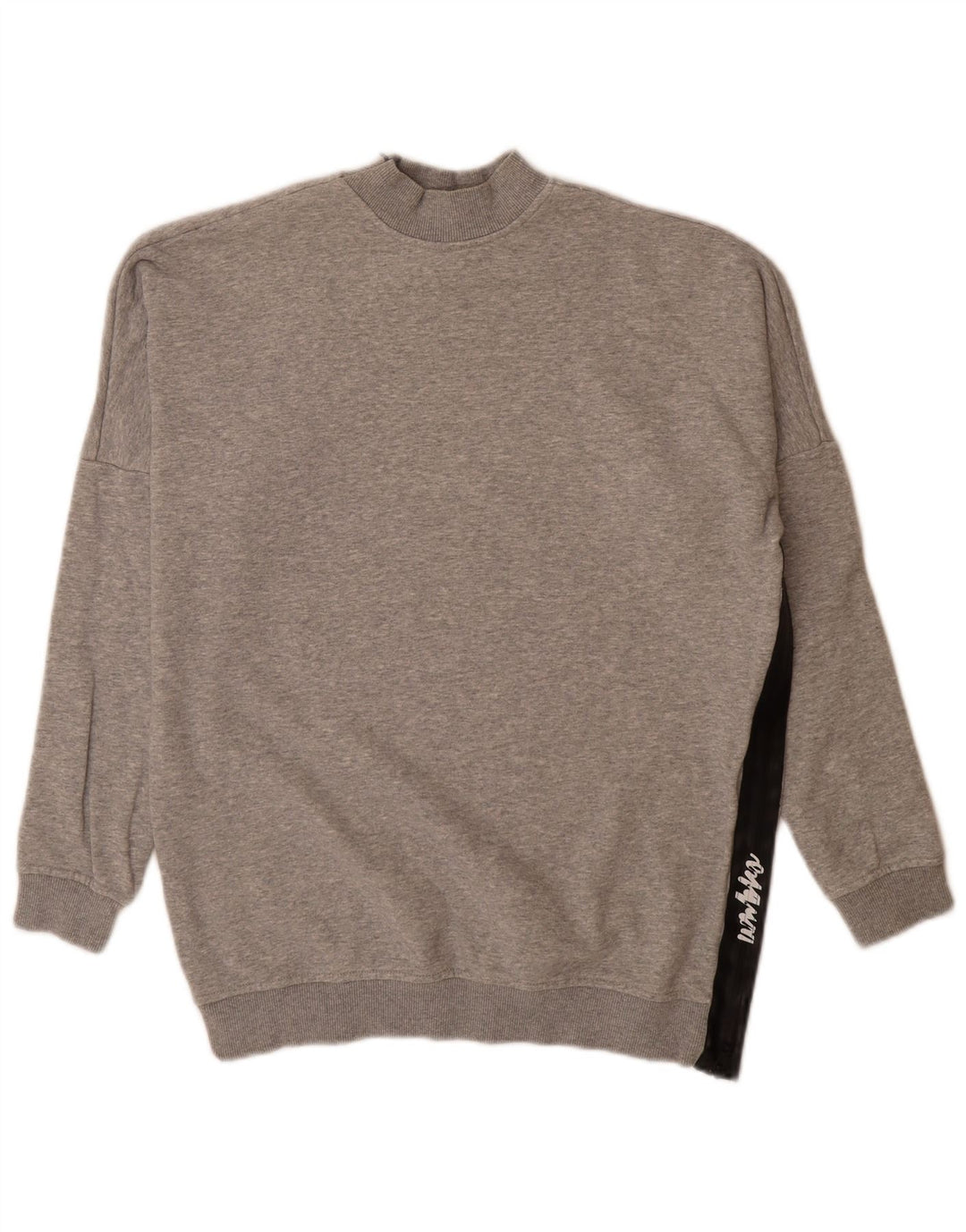 Umbro Mens Graphic Sweatshirt Jumper Small Grey Colourblock