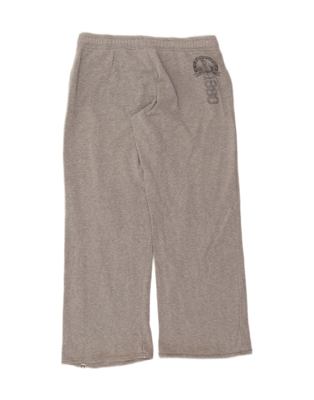 ROXY Womens Graphic Tracksuit Trousers UK 14 Large  Grey