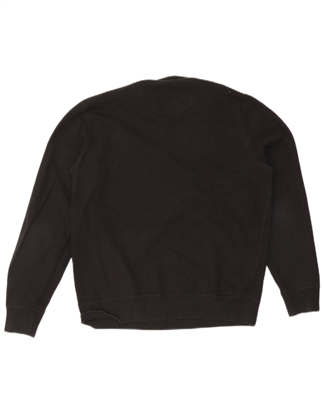 Barbour Mens Graphic Sweatshirt Jumper Large Black Cotton