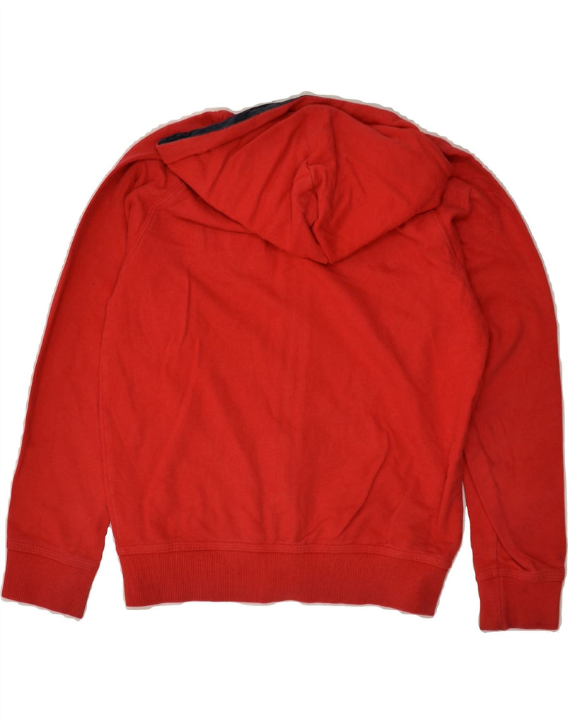 GANT Boys Graphic Zip Hoodie Sweater 9-10 Years Large Red Cotton | Vintage Gant | Thrift | Second-Hand Gant | Used Clothing | Messina Hembry 