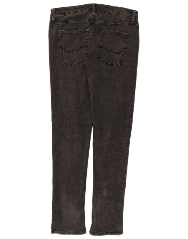 Jack & Jones Mens Slim Jeans W31 L32 Grey Cotton