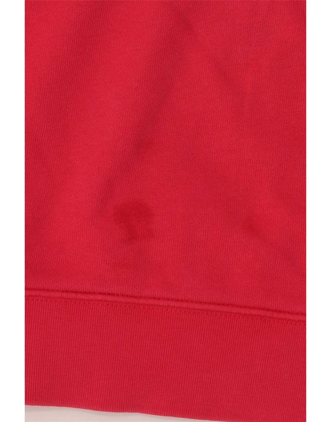 Adidas Womens Graphic Oversized Sweatshirt Jumper UK 8 Small Red Cotton