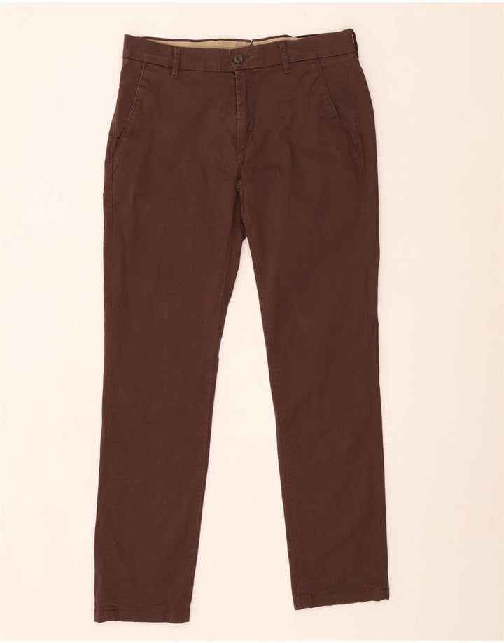 LEVI'S Mens Slim Cropped Trousers W32 L24 Brown