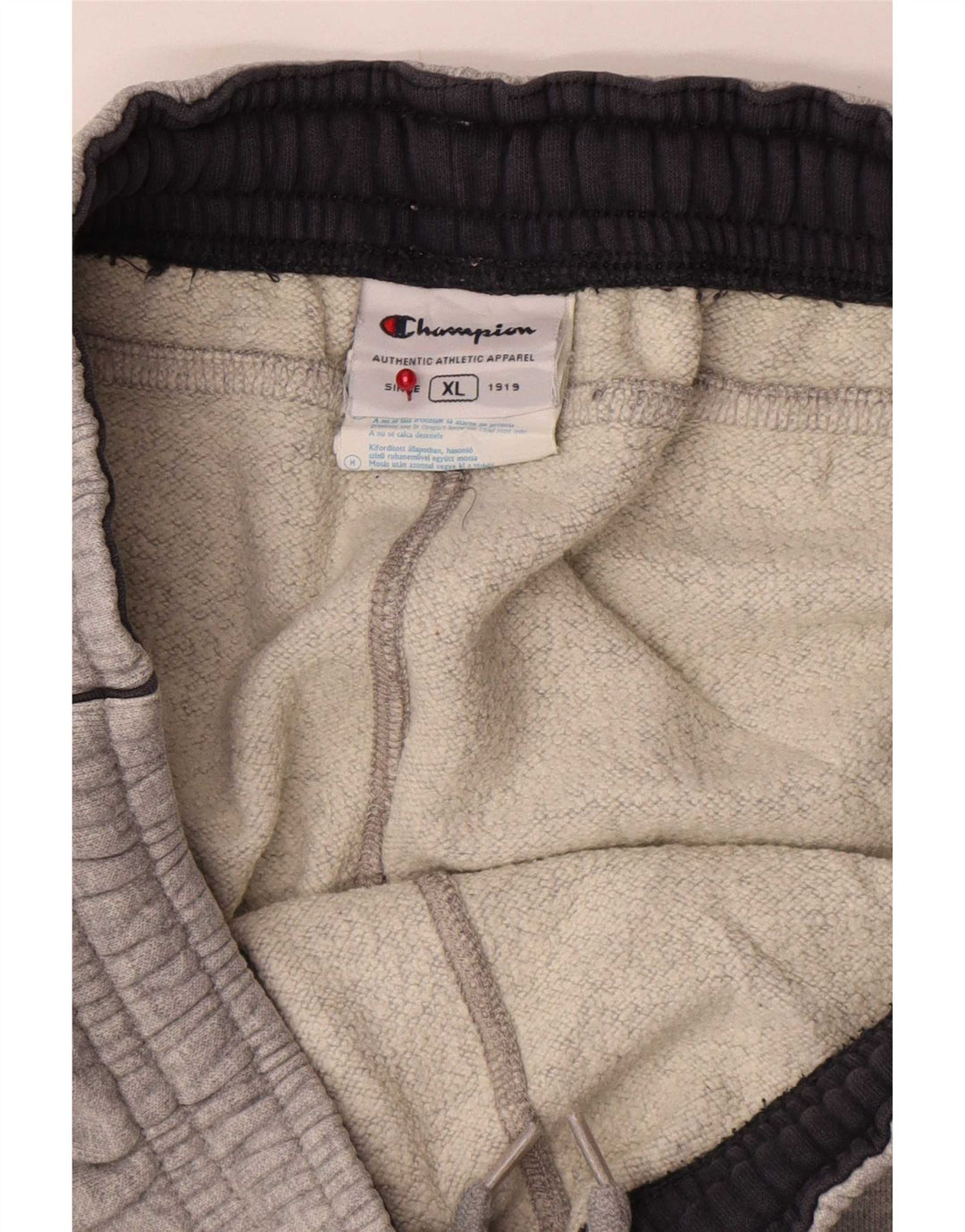 Champion Mens Tracksuit Trousers XL  Grey Flecked Cotton